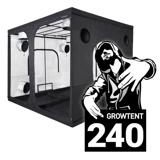 TRAFIKA GROWTENT 240 | Armario de Cultivo Interior 240x240x200cm
