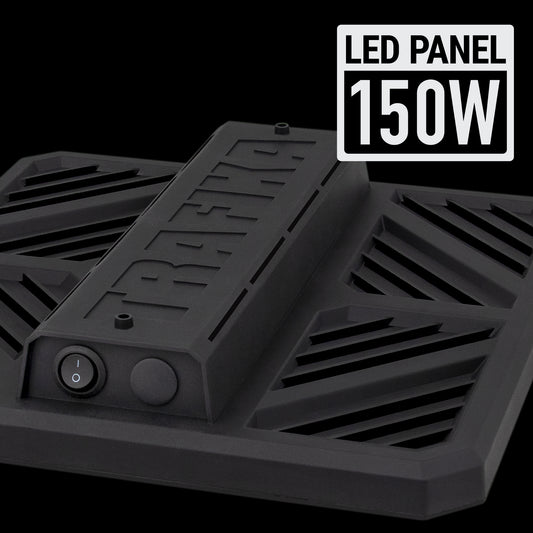 TRAFIKA Panel LED 150W – Iluminación para cultivo indoor con espectro completo y alta eficiencia lumínica