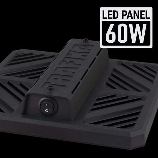 TRAFIKA Panel LED 60W – Iluminación para cultivo indoor con espectro completo y alta eficiencia lumínica