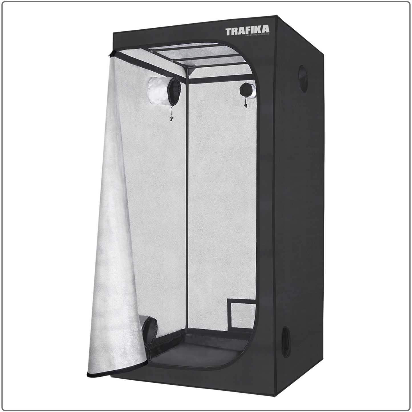 TRAFIKA GROWTENT 60 | Armadio da coltivazione per interni 60 x 60 x 160 cm
