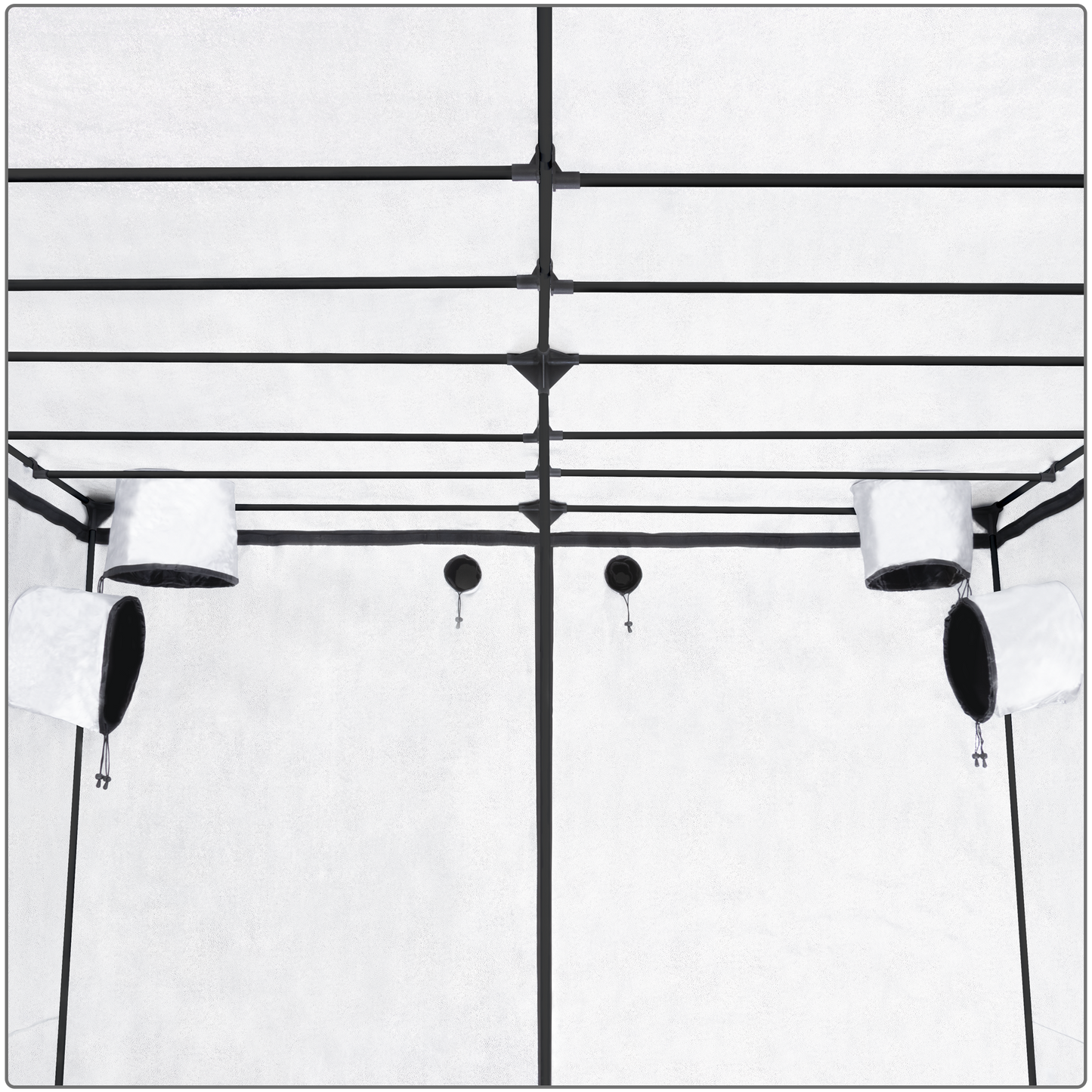 TRAFIKA GROWTENT 240 | Indoor Growzelt 240 x 240 x 200 cm