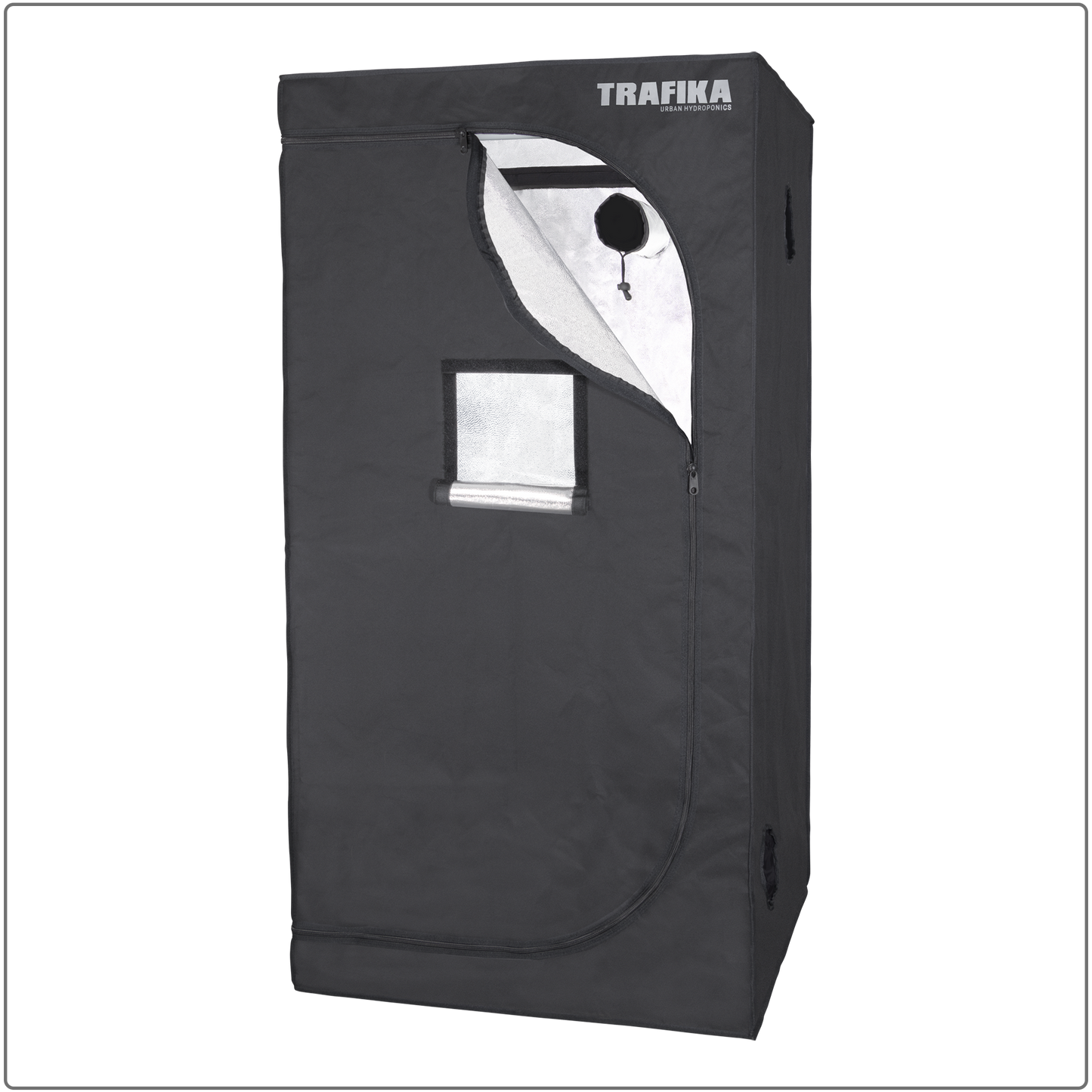 TRAFIKA GROWTENT 60 | Armadio da coltivazione per interni 60 x 60 x 160 cm