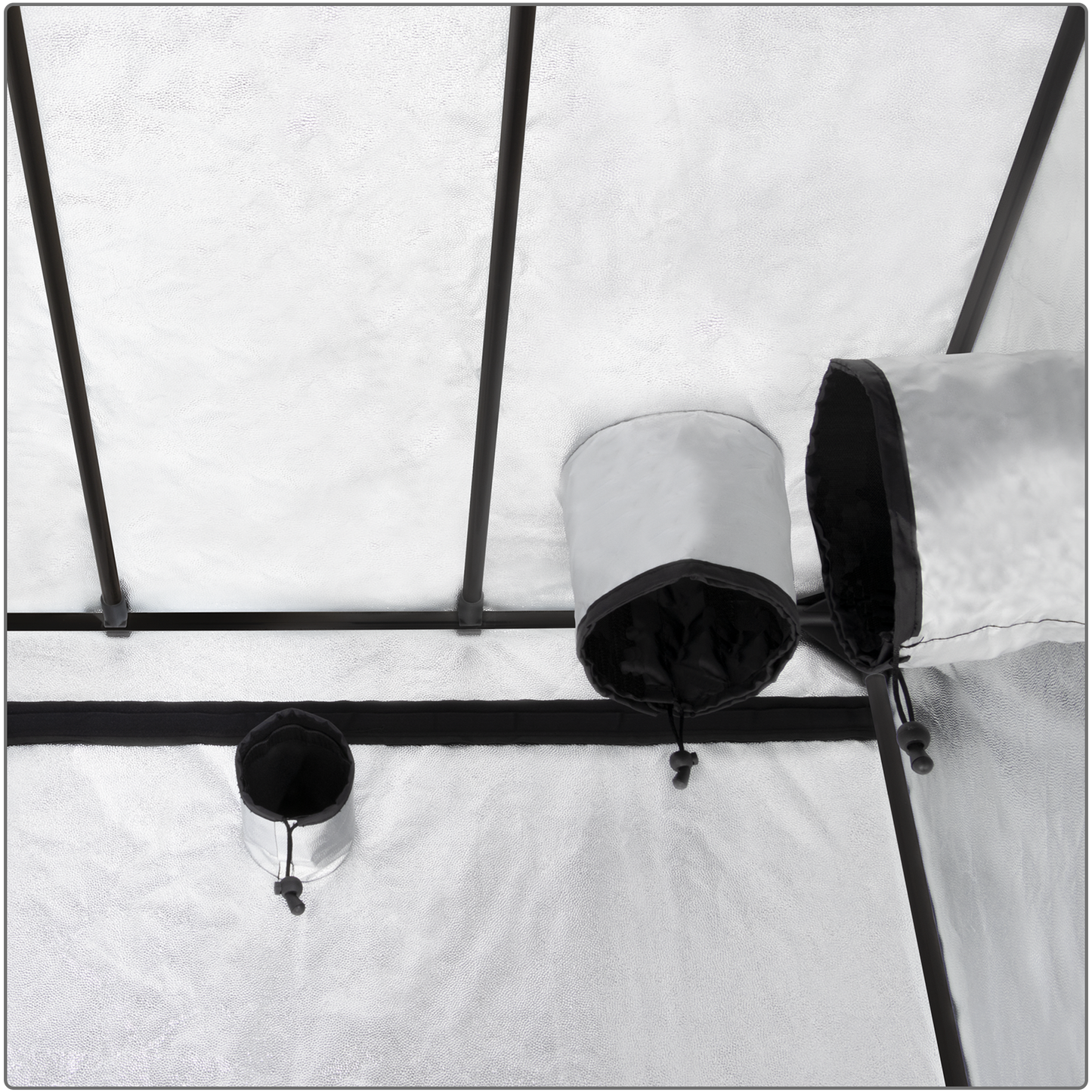 TRAFIKA GROWTENT 60 | Armadio da coltivazione per interni 60 x 60 x 160 cm